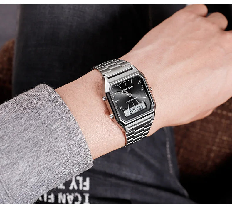 Luxury Sports Watches For Women White Ladies Quartz Digital Waterproof Wristwatches Female Clocks Electronic Relogio Feminino