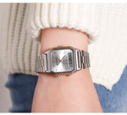 Luxury Sports Watches For Women White Ladies Quartz Digital Waterproof Wristwatches Female Clocks Electronic Relogio Feminino