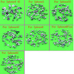 Mobile phone maintenance accessories Complete Kit Screw for iPhone 4 4S 5 5S 5C 6 6S