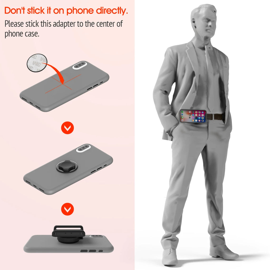 Belt Clip Mobile Phone Stand Holder for iPhone Xiaomi  Portable Accessorie Sport Running Men Women