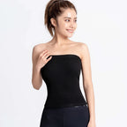 Autumn Winter Warmer Corset Chest Wrap Soft Cotton Yarn Thin Women Knitted Underwear Shapewear Tube Top High Elasticity Seamless