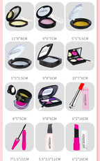 Kids Toys Simulation Cosmetics Set Pretend Makeup Toys Girls Play House Simulation Make up Educational Toys for Girls Fun Game