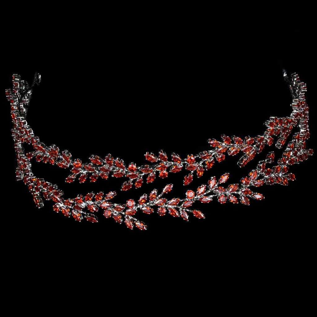 Crystal Headbands Luxury Bridal Crowns Elegant Headwear Prom Hair Wear Wedding Jewelry Cz Tiaras