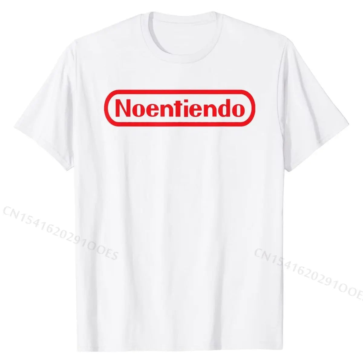 No Entiendo Shirt, Funny Gamer's Shirt For Spanish Speakers T Shirts Casual On Sale Cotton Tops Shirts Camisa for Men