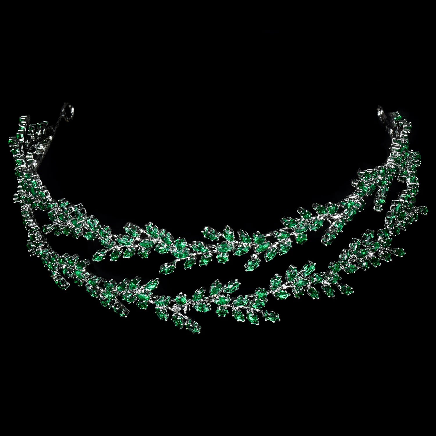 Crystal Headbands Luxury Bridal Crowns Elegant Headwear Prom Hair Wear Wedding Jewelry Cz Tiaras