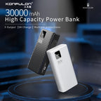 Power Bank 30000mAh With 20W PD 22.5W QC Quick Charging Powerbank Support FCP AFC  VOOC 22.5 Portable PoverBank 20000mAh