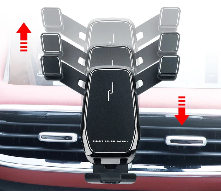 Car Mobile Phone Holder Air Vent Clip Mount Phone Holder for MG HS Accessories 2018 2019 2020 2021