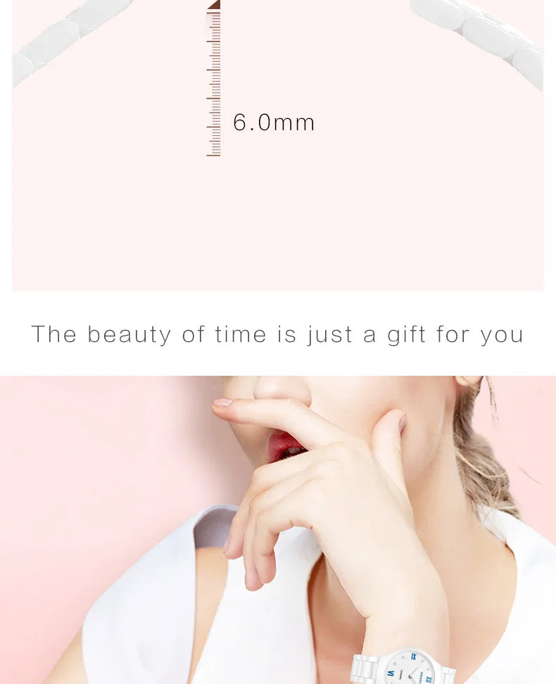 ceramic watches for women fashion ladies watches  Gifts for women quartz Watch  clock luxury hot sale luxury Women's wristwatch
