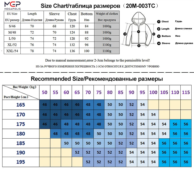 Men's winter jacket is very stylish waterproof and windproof, thickened with padded