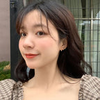 Simple Stylish Star Women Stud Earrings Shiny White Zircon Exquisite Star Square Geometric Female Earring Fashion Jewelry Gifts