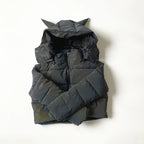 Winter Women Rainbow Reflective Horn Hooded Parkas Down Bubble Coat Puffer Jacket Bling Luminous Cute Hooded Down Jacket Outcoat