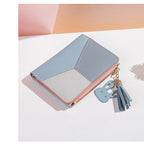 Women's Wallet PU Leather Women's Wallet Made of Leather Women Purses Card Holder Foldable Portable Lady Coin Purses
