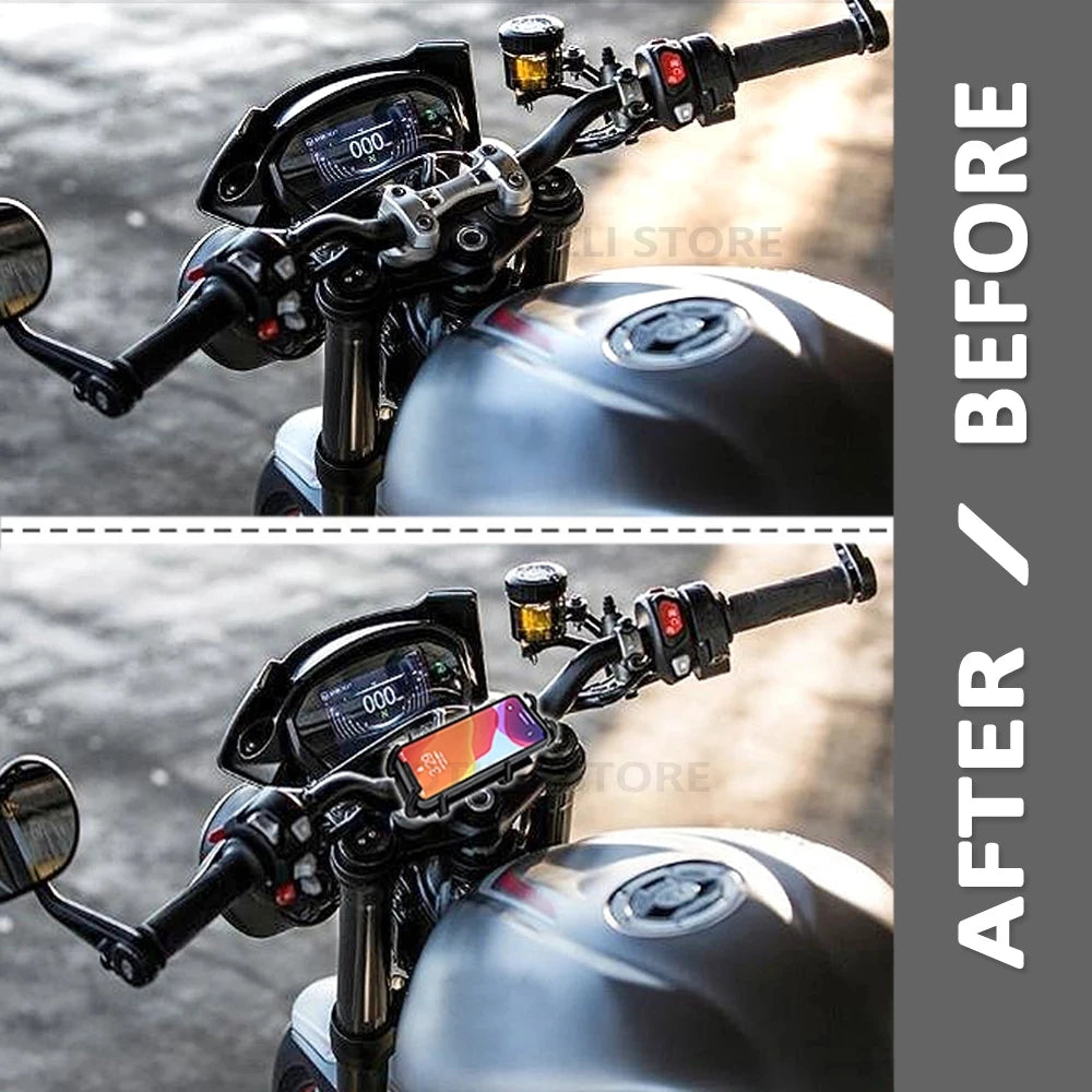 NEW For  125 Duke 2011-2016 2015 2014 2013 2012 Motorcycle Accessories Black Mobile Phone Holder GPS Stand Bracket