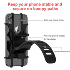 Universal stroller Baby Stroller Accessories  Silicone Phone Holder Mobile Phone Holder for pram Moto Bicycle GPS Mount Bracket