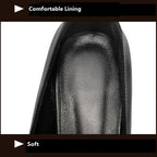 Thick Heel Single Shoes Woman MID Heels Women 2020 Autumn  Work Shoe Female Footware Soft Leather Bowtie Pointed Toes SILVER