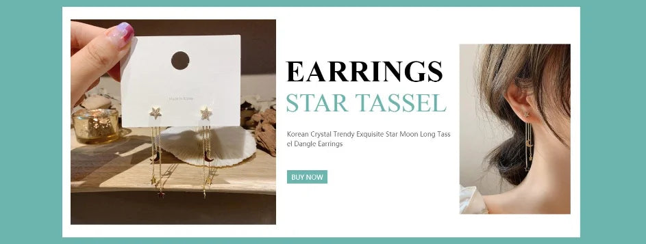 Simple Stylish Star Women Stud Earrings Shiny White Zircon Exquisite Star Square Geometric Female Earring Fashion Jewelry Gifts