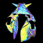 Winter Women Rainbow Reflective Horn Hooded Parkas Down Bubble Coat Puffer Jacket Bling Luminous Cute Hooded Down Jacket Outcoat