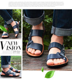 Men's Summer Men's Open-toed Sandals Fashion Trend Beach Shoes Slippers Men's Sandals Mens Sandals Summer Leather Sandals Shoes