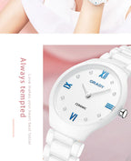 ceramic watches for women fashion ladies watches  Gifts for women quartz Watch  clock luxury hot sale luxury Women's wristwatch