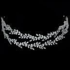 Crystal Headbands Luxury Bridal Crowns Elegant Headwear Prom Hair Wear Wedding Jewelry Cz Tiaras