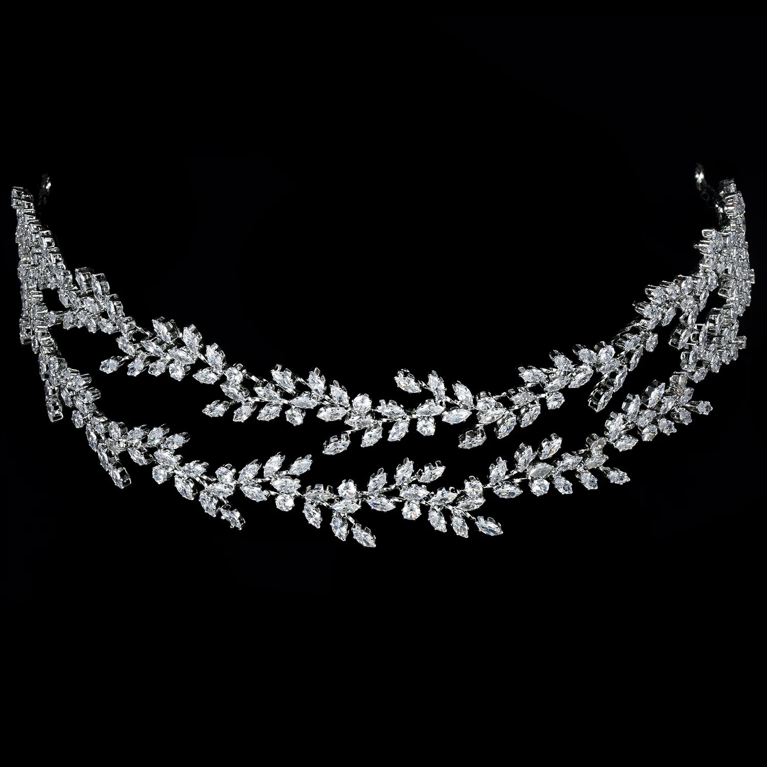 Crystal Headbands Luxury Bridal Crowns Elegant Headwear Prom Hair Wear Wedding Jewelry Cz Tiaras