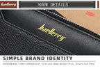 2024 New Men Wallets Free Name Customized Short Male Purse Zipper High Quality Card Holder PU Leather Wallet For Men