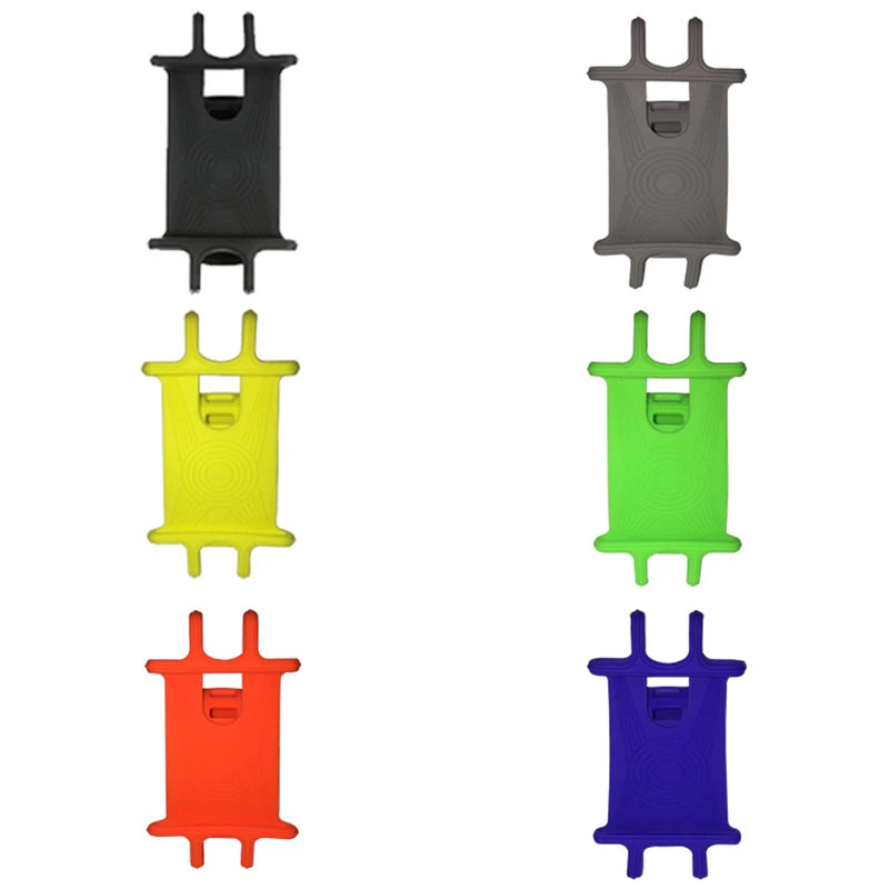 Universal stroller Baby Stroller Accessories  Silicone Phone Holder Mobile Phone Holder for pram Moto Bicycle GPS Mount Bracket