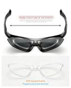 Cycling Sunglasses Sports Men Glasses Road Bicycle Glasses Mountain Bike Riding Protection Goggles Eyewear Women Sun Glasses