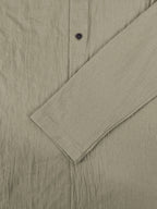 Summer Men's Linen Shirt Solid Streetwear Long Sleeve Hoodie Cardigan Clothing For Men Button Tops Casual Loose Men Hooded Shirt