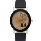 Couple Lover Watches Quartz Dial Clock PU Leather WristWatch Relojes Watch Women Men Fashion Luxury Relogio Feminino Saat