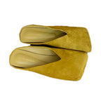 Flats Women Square Toe Slippers Designer Shallow Mule Shoes 2025 Summer New Casual Shoes Fad Brand Walking Soft Femme Chaussures