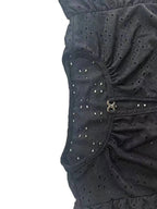 Women's elegant white crochet top