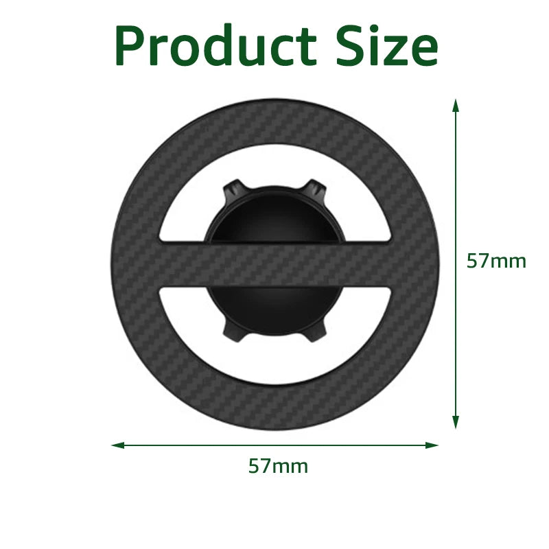 For MagSafe Magnetic Car Phone Holder Accessories Magnet Base for 17mm Ball Head Car Mobile Cellphone Stand Mount GPS Brackets