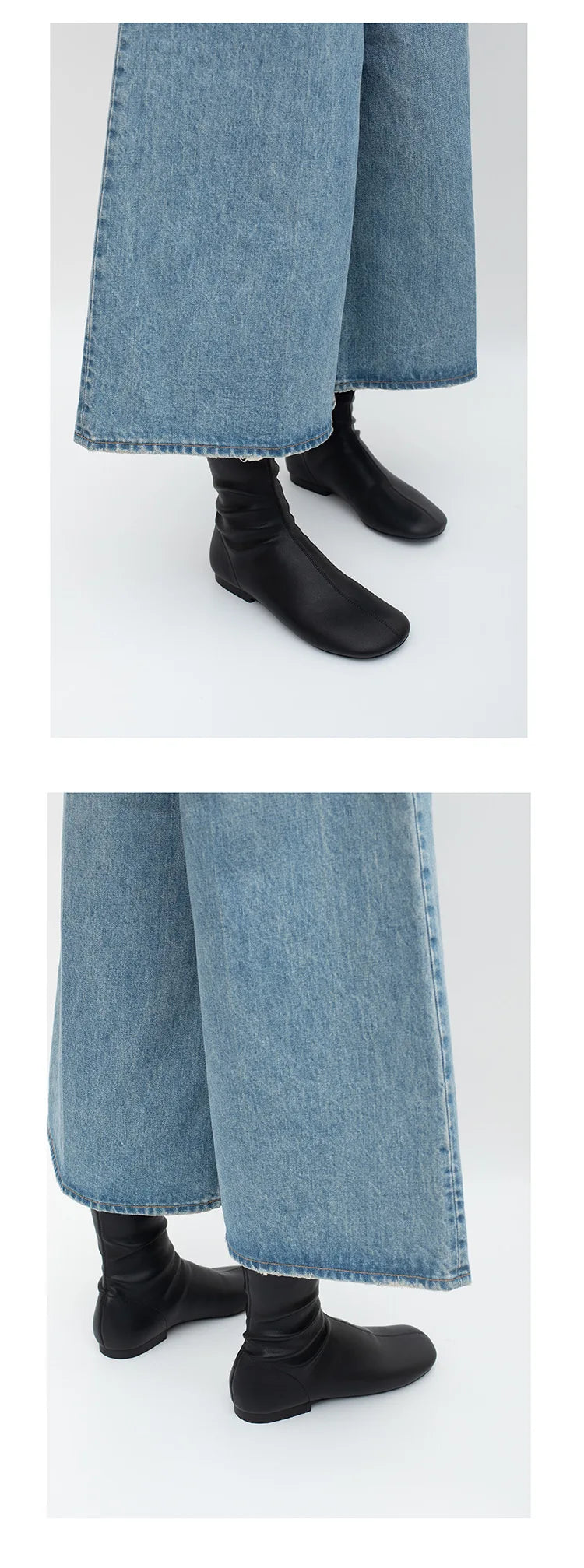 Flats Women Ankle Boots Sport Sneaker Designer Chelsea Boots Winter 2025 Trend Walking Running Shoes Leather Shoes Mujer Botas