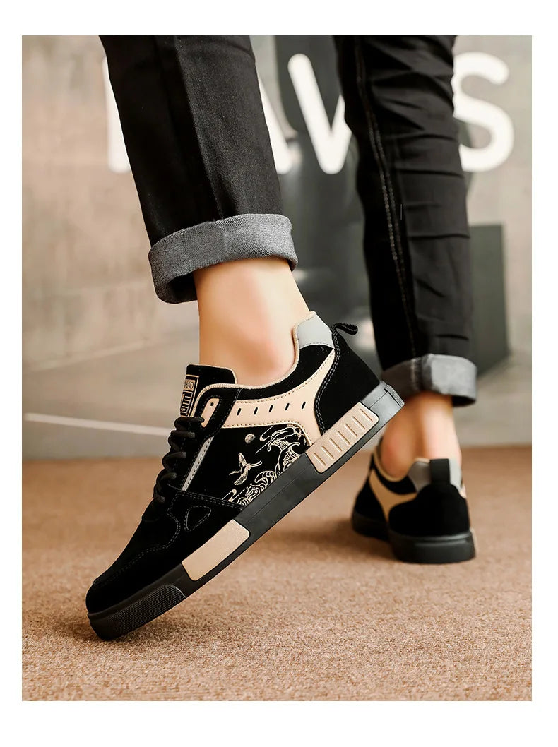 Men's Shoes  New Summer Men's Low Cut Men's Sneakers Waterproof Anti Slip Comfortable Wear-resistant Oversized Casual Shoes