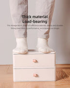 Makeup Organizer for Cosmetics Large Capacity Plastic Storage Container Desktop Organizer Boxes Jewelry Office Storage Baskets