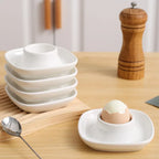 Kitchen Supplies Egg Tray Egg Rack Household Ceramic Tableware Supplies Egg Tray Egg Tray Breakfast Household Refrigerator