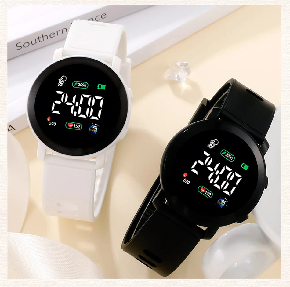 Couple Watches LED Digital Watch for Men Women Sports Army Military Silicone Watch Electronic Clock Hodinky Reloj Hombre