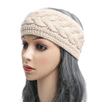 Winter Knitted Inner Layer with Velvet Windproof and Keepwarm Headband