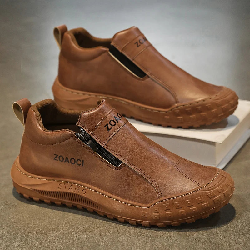 Men's shoes summer new casual sports shoes comfortable wear-resistant flat cargo anti-pressure foot shoes breathable work shoes