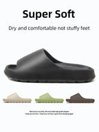 Slippers For Man High-Quality Anti-Slip Sandals And Coconut Slippers For Both Feel Just Like Walking On Thick-Soled Sandals