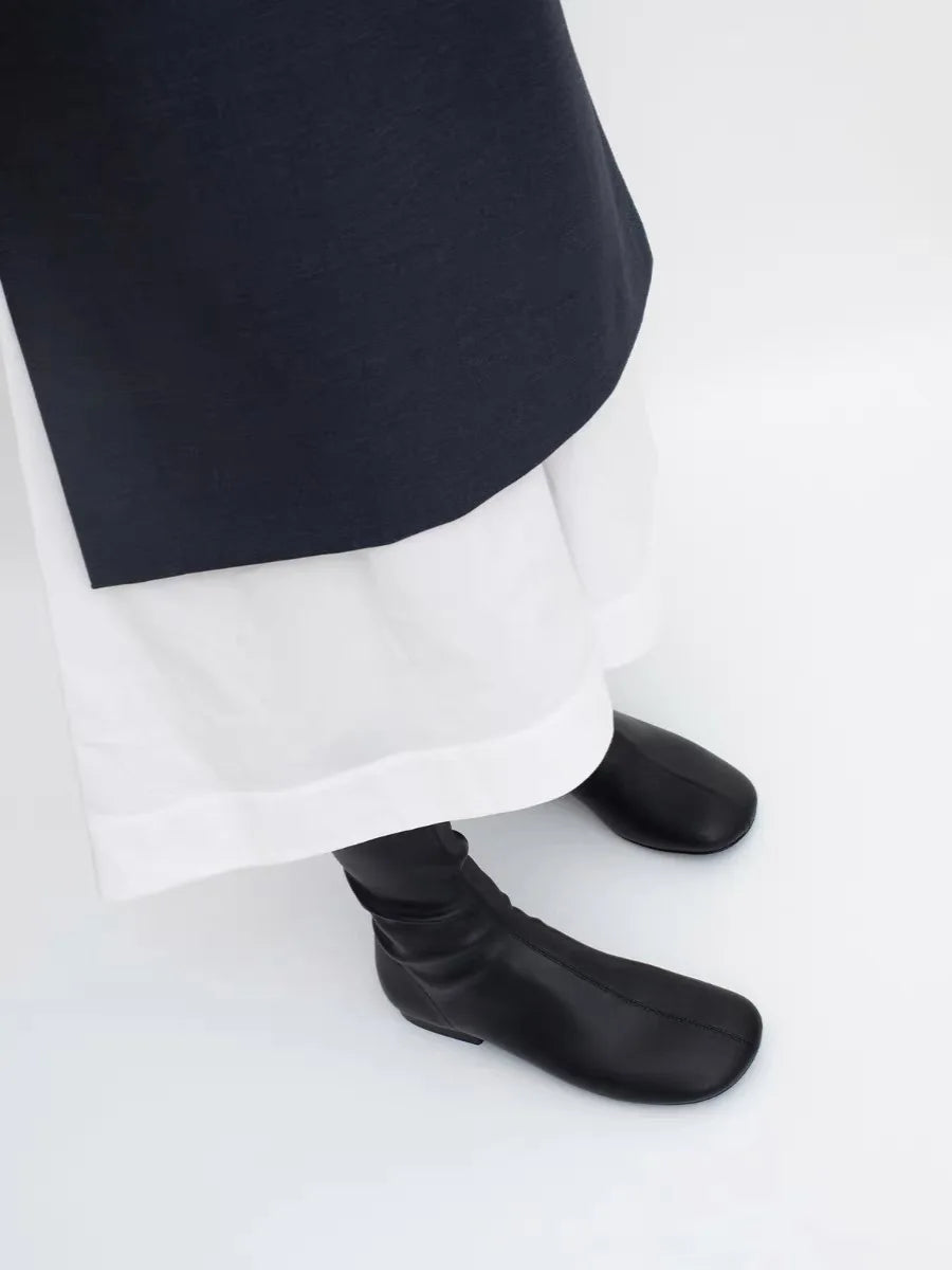 Flats Women Ankle Boots Sport Sneaker Designer Chelsea Boots Winter 2025 Trend Walking Running Shoes Leather Shoes Mujer Botas