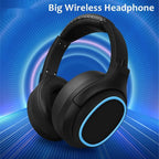 Large Earmuffs Headphones Bluetooth Earphones Wireless Headsets Bass Headset Noise Cancelling With Mic Helmet Support TF-card