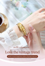 OLEVS 7006 Women's Watches Top Brand Luxury Original Quartz Montres Femmes Waterproof Tungsten Steel Case Strap Luminous Date