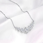 NKHOG Full Moissanite Necklace Pendant For Women 925 Sterling Silver Plated 18k Gold Pass Diamond Test Wedding Gift Fine Jewelry