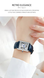 Couple's Watches for Men Women Fashion Casual Leather Simple Dial Waterproof Quartz Wristwatches Lovers Watch Gift Drop Shipping