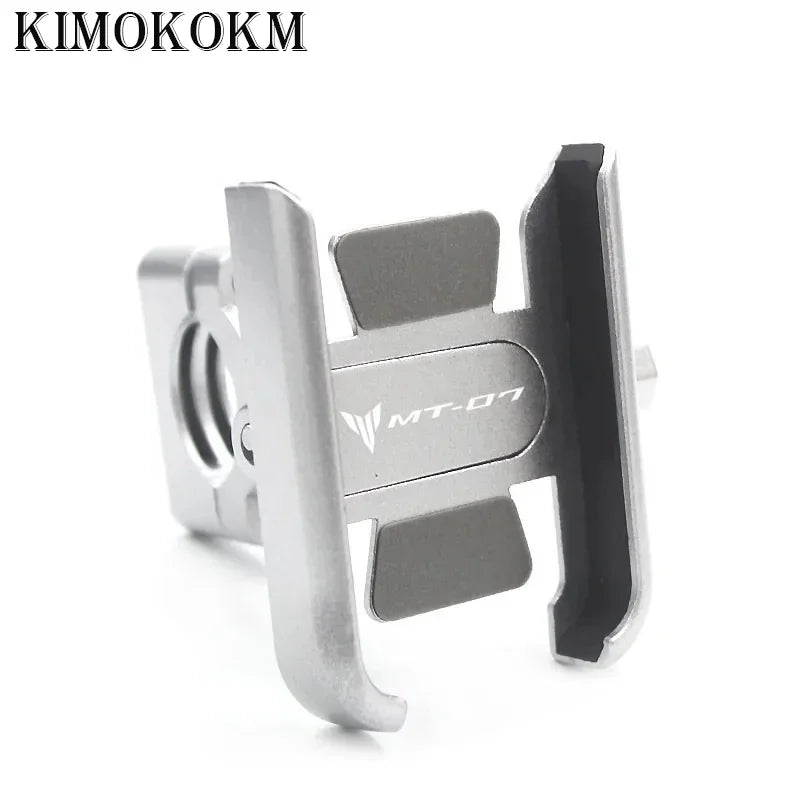 Motorcycle Universal Mobile Phone Holder Mount Bracket Aluminum MT07 Bracket Accessories For Honda Kawasaki Yamaha MT 07 mt07