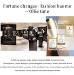 OLEVS 9931 Top Original Couple Watch Stainless Steel Rhombus Mirror Design Luxury Quartz Watch for Men Women Lover's Wristwatch