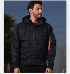 Men's winter jacket is very stylish waterproof and windproof, thickened with padded