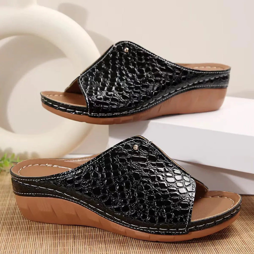 Women's Summer Sandals Fashion Wedge Shoes Woman Huaraches Slide Women's Sandals Outdoor Female Zapatos De Mujer Footwear